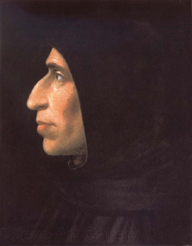 Fra Bartolomeo Portrat of Girolamo Savonarola Norge oil painting art